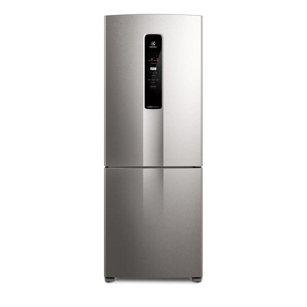 Imagem da oferta Geladeira Electrolux Frost Free 490L Efficient com AutoSense Inverse Inox Look (IB7S) 127V