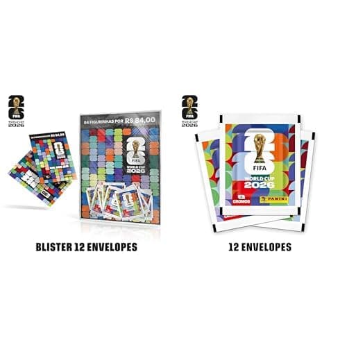 Imagem da oferta Copa do Mundo FIFA 2026™ Kit com 24 Envelopes de Figurinhas + Cartela FIFA WORLD CUP 2026™