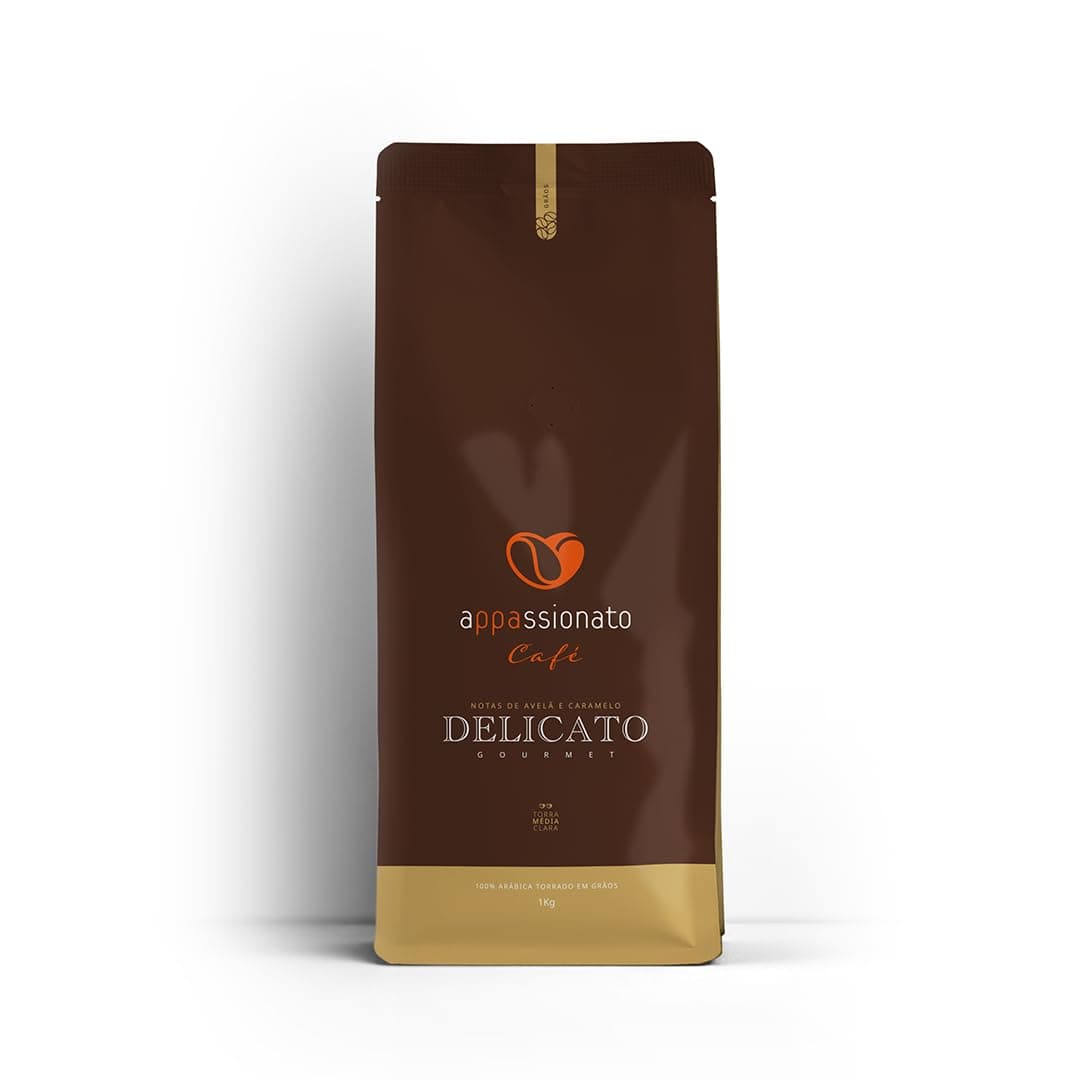 Imagem da oferta Café Gourmet Appassionato Em Grãos Expresso 100% Arábica Notas de Avelã e Caramelo - 1kg
