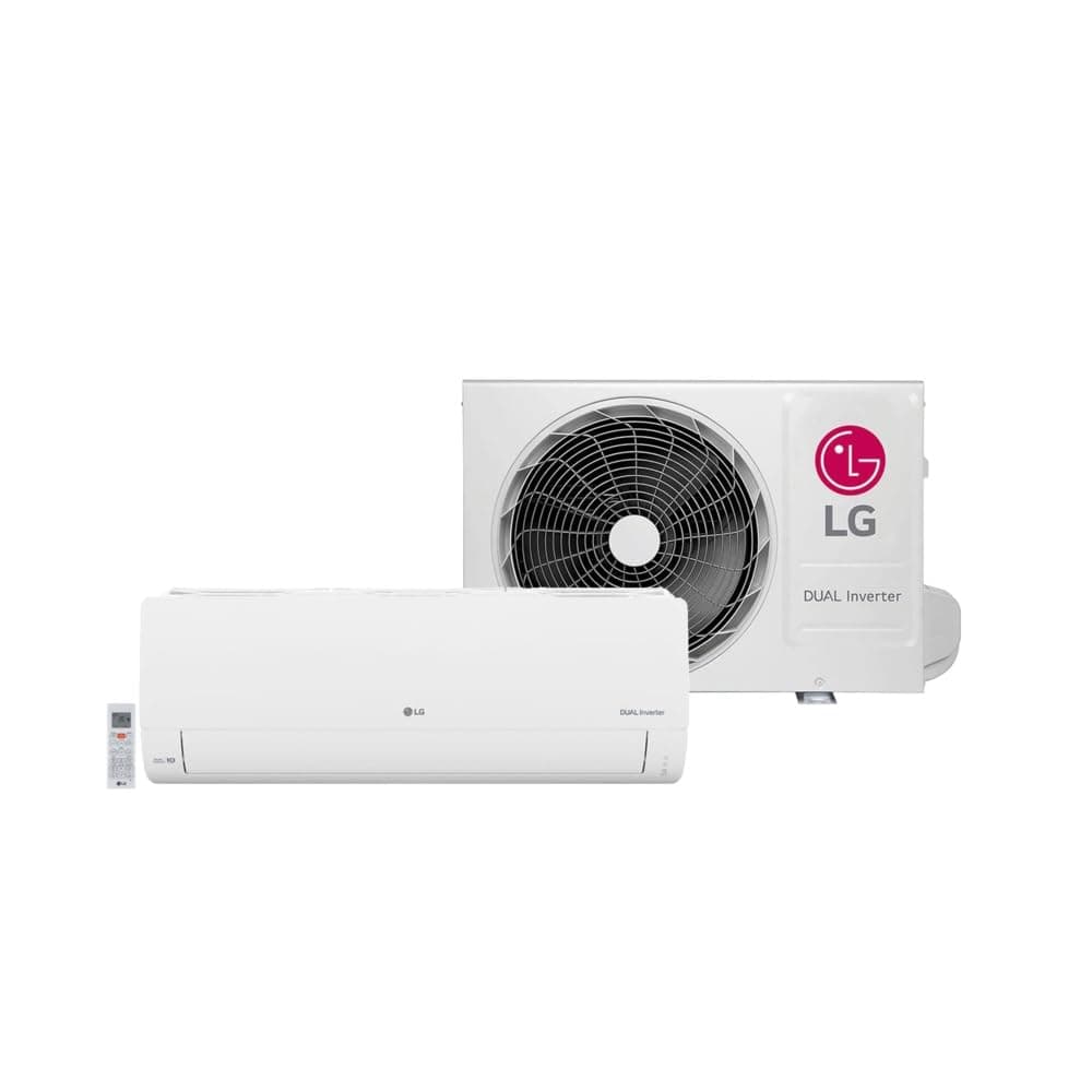 Imagem da oferta Ar Condicionado Split Hi Wall Inverter LG Dual Compact +AI 18000 BTU/h Quente e Frio S3-W18KLQAL – 220 Volts