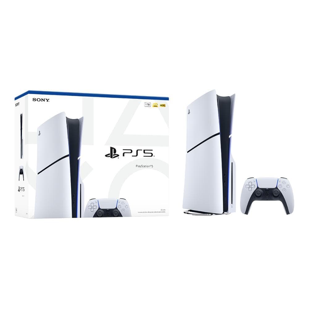 Imagem da oferta PlayStation 5 Slim Disk 1TB 1 Controle Branco Sony