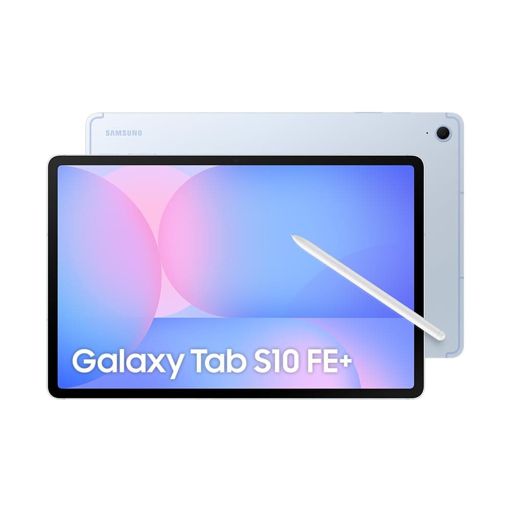 Imagem da oferta Samsung Tablet Galaxy Tab S10 FE+ WiFi, Azul, 128GB, 8GB, Tela 13.1" 90Hz, S Pen e Capa Inclusas