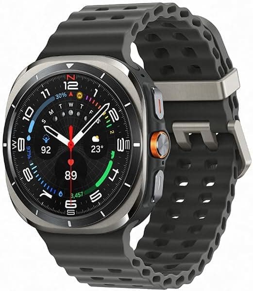 Imagem da oferta Samsung Galaxy Watch Ultra 2025 Smartwatch 47mm LTE, Galaxy AI, Titânio Aeroespacial, Titânio Cinza