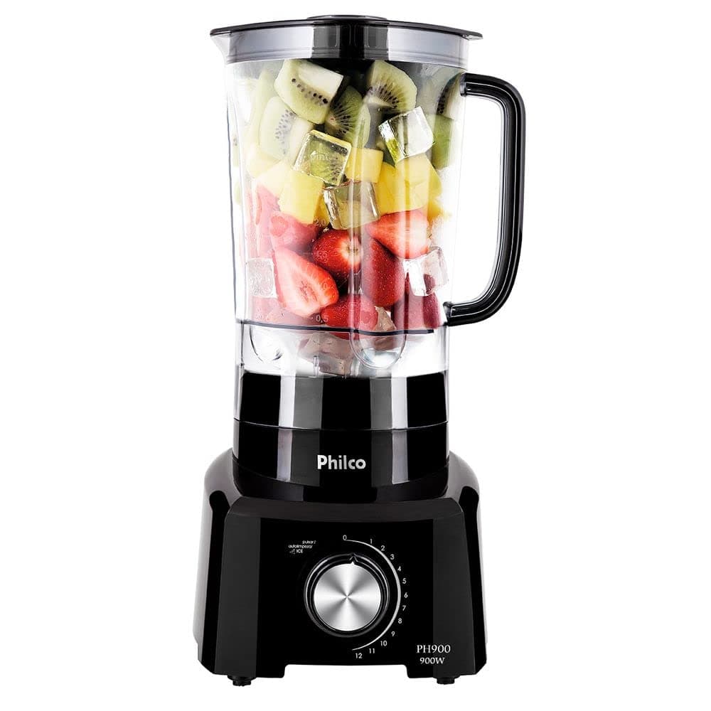 Imagem da oferta Liquidificador, Ph900, 3L, Preto, 220V, Philco