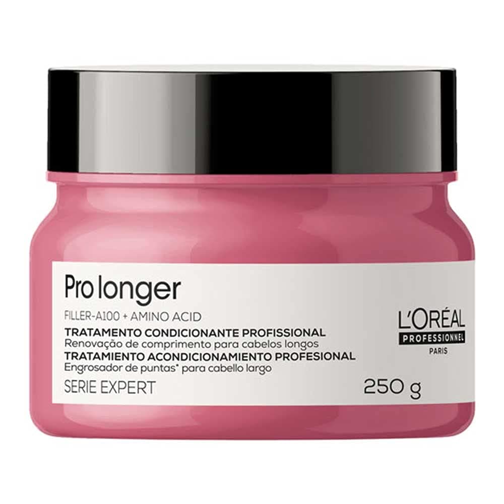 Imagem da oferta L'Oréal Professionnel Pro Longer, Máscara de Tratamento Capilar para Cabelos Finos e Afinados, Reduz Quebra e Pontas Duplas, Proporciona Brilho, Suavidade e Densidade aos Fios, 250g