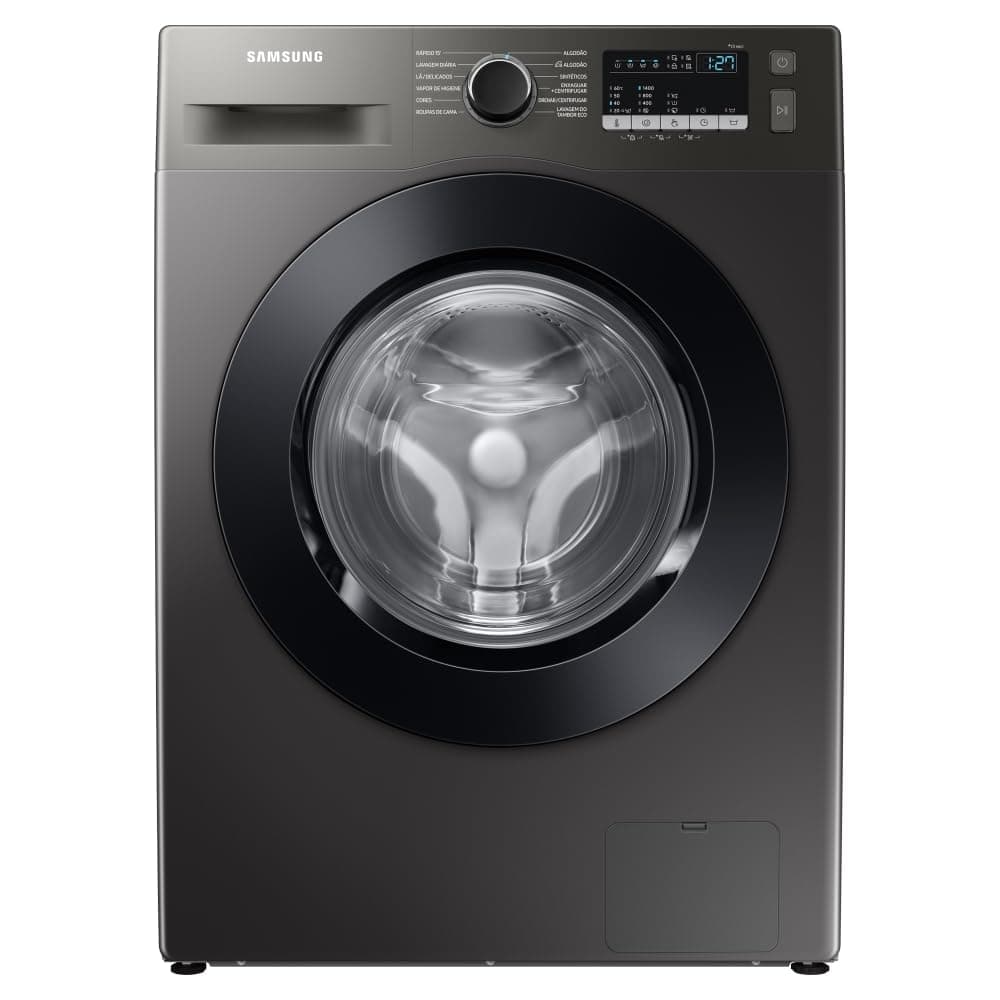 Imagem da oferta Samsung Lavadora Digital Inverter WW11T Inox 11kg 127V