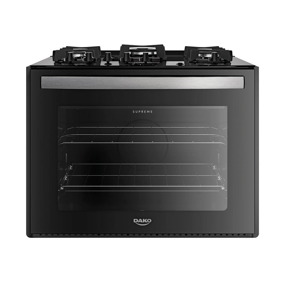 Imagem da oferta Fogão 5 Bocas Embutir Dako Supreme Mesa de Vidro Bivolt - Preto