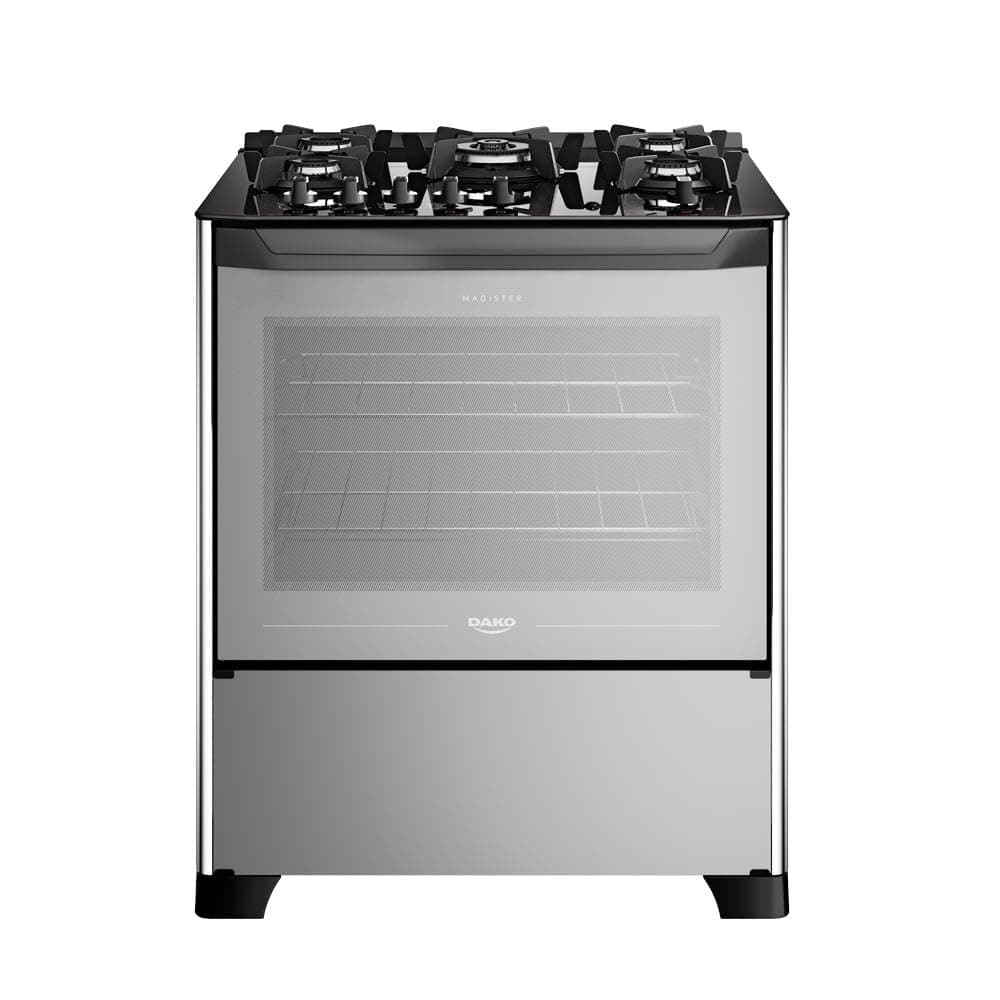 Imagem da oferta Fogão 5 bocas Dako Magister Style com Mesa de Vidro e Tripla Chama - Bivolt