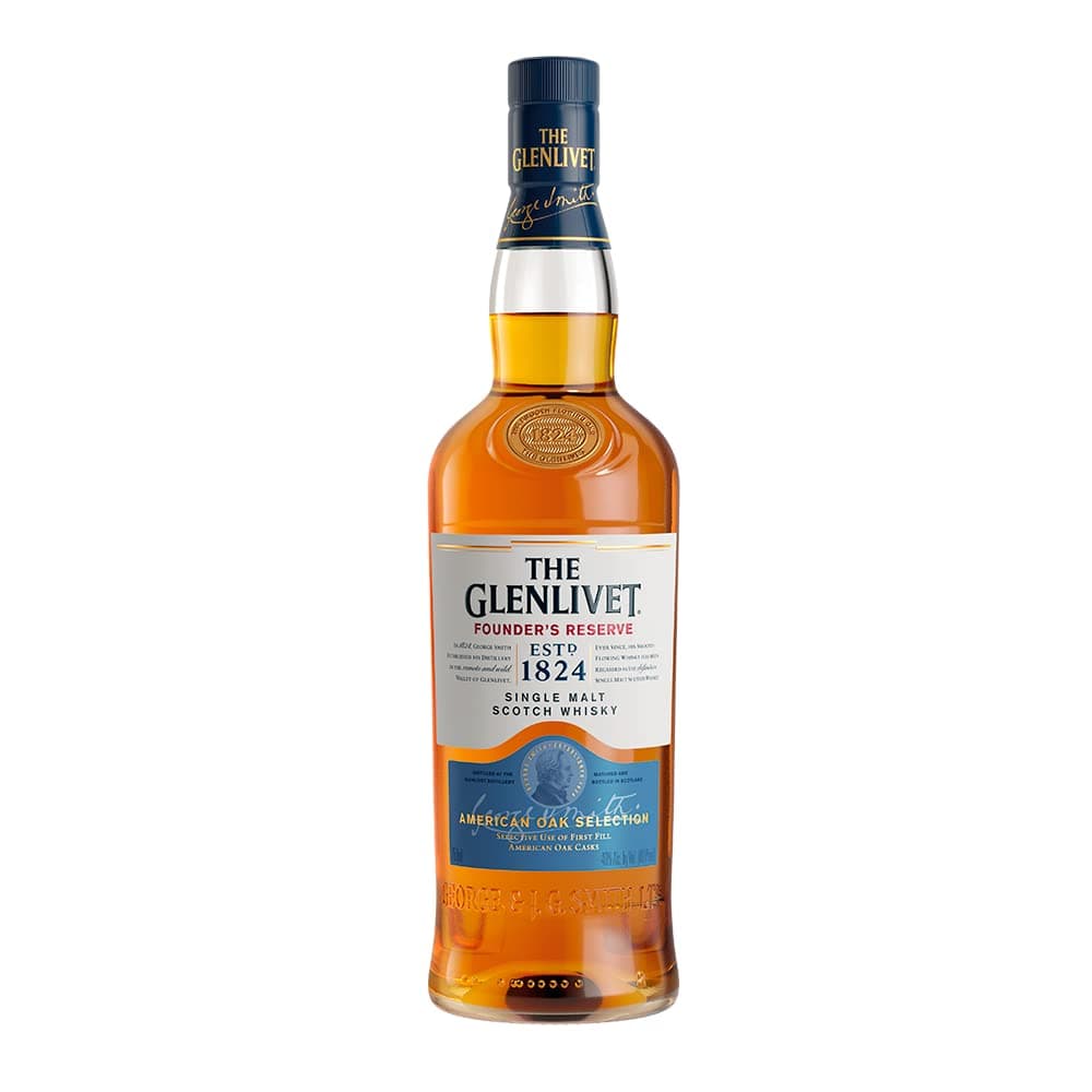 Imagem da oferta Whisky The Glenlivet Founder's Reserve Single Malt Escocês - 750 ml
