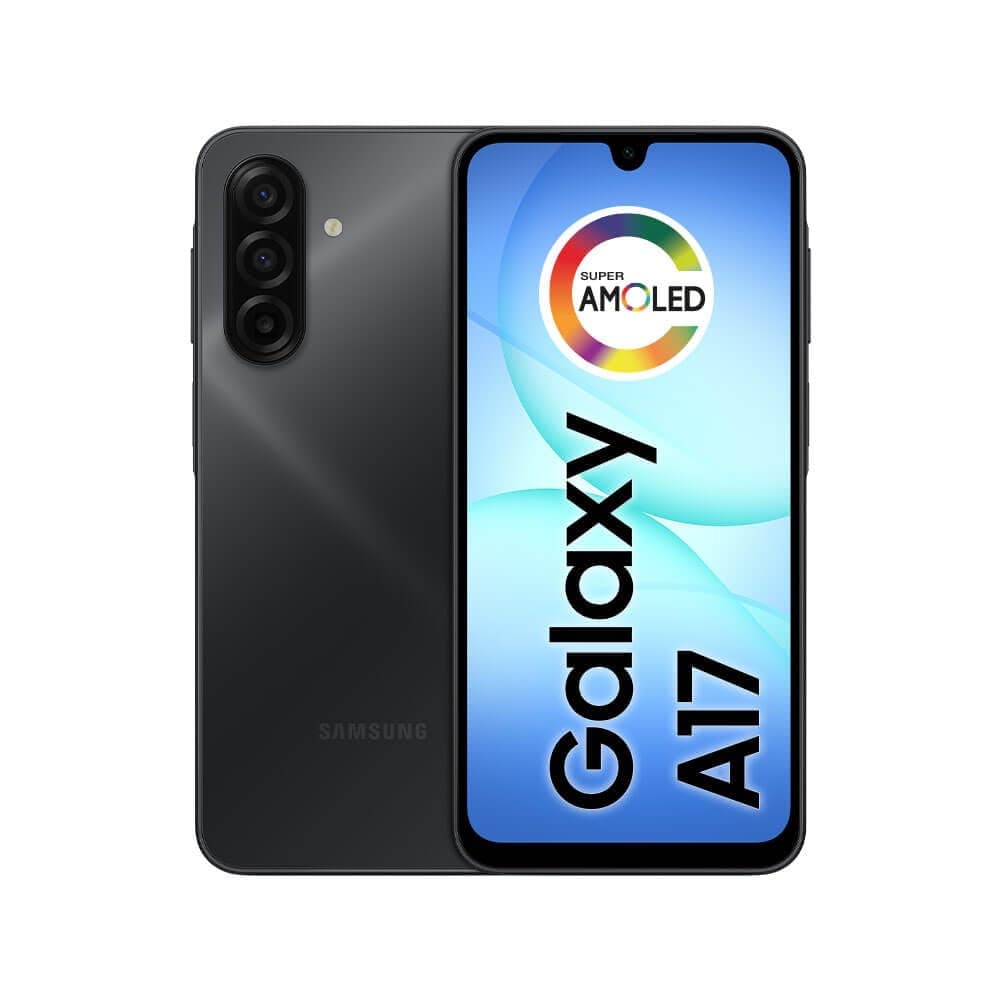 Imagem da oferta Celular Samsung Galaxy A17, 128GB, 4GB, 50MP Tela 6.7", IP54 - Preto