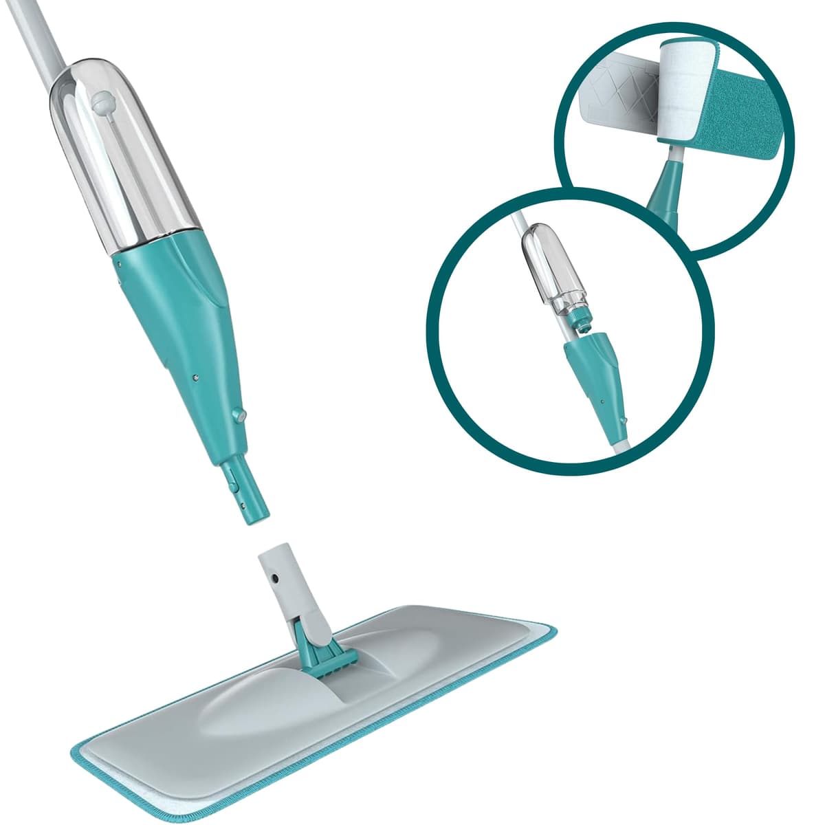 Imagem da oferta Mop Spray FIT com reservatório 365ml, Borrifa Limpa e Seca , MOP0556, Flash Limp