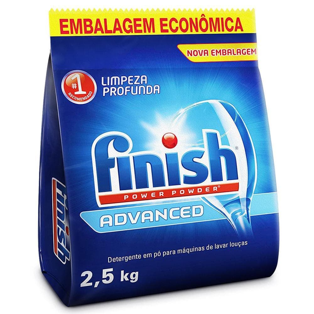 Imagem da oferta Finish Power Powder Advanced Detergente para Lava Louças em Pó 2,5kg