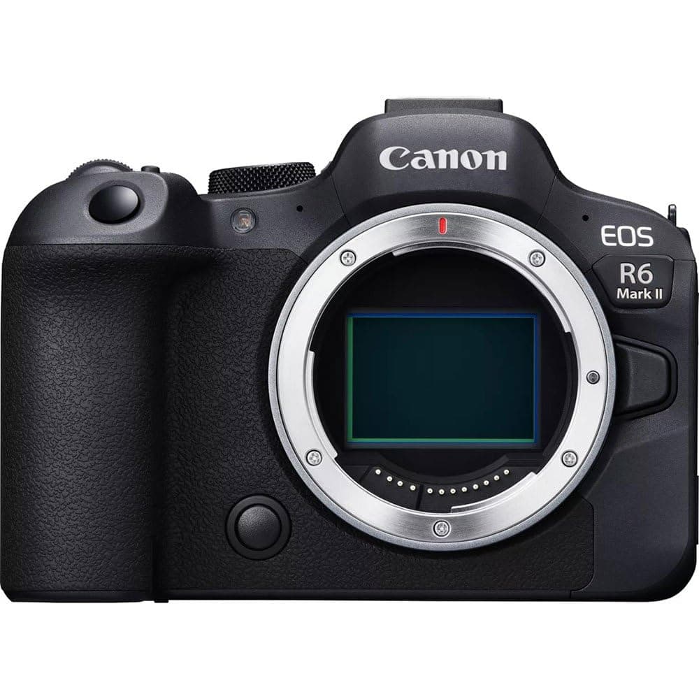 Imagem da oferta Canon CÂMERA DIGITAL EOS R6 Mark II Body 24.2 MP Mirrorless Wi-Fi 4K 10+ FPS 588g 1.7° 16:9/4:3 100-51200 ISO 1/16000s 24.2 MP 4K 10+ FPS 588g 1.7° 16:9/4:3 100-51200 ISO 1/16000s