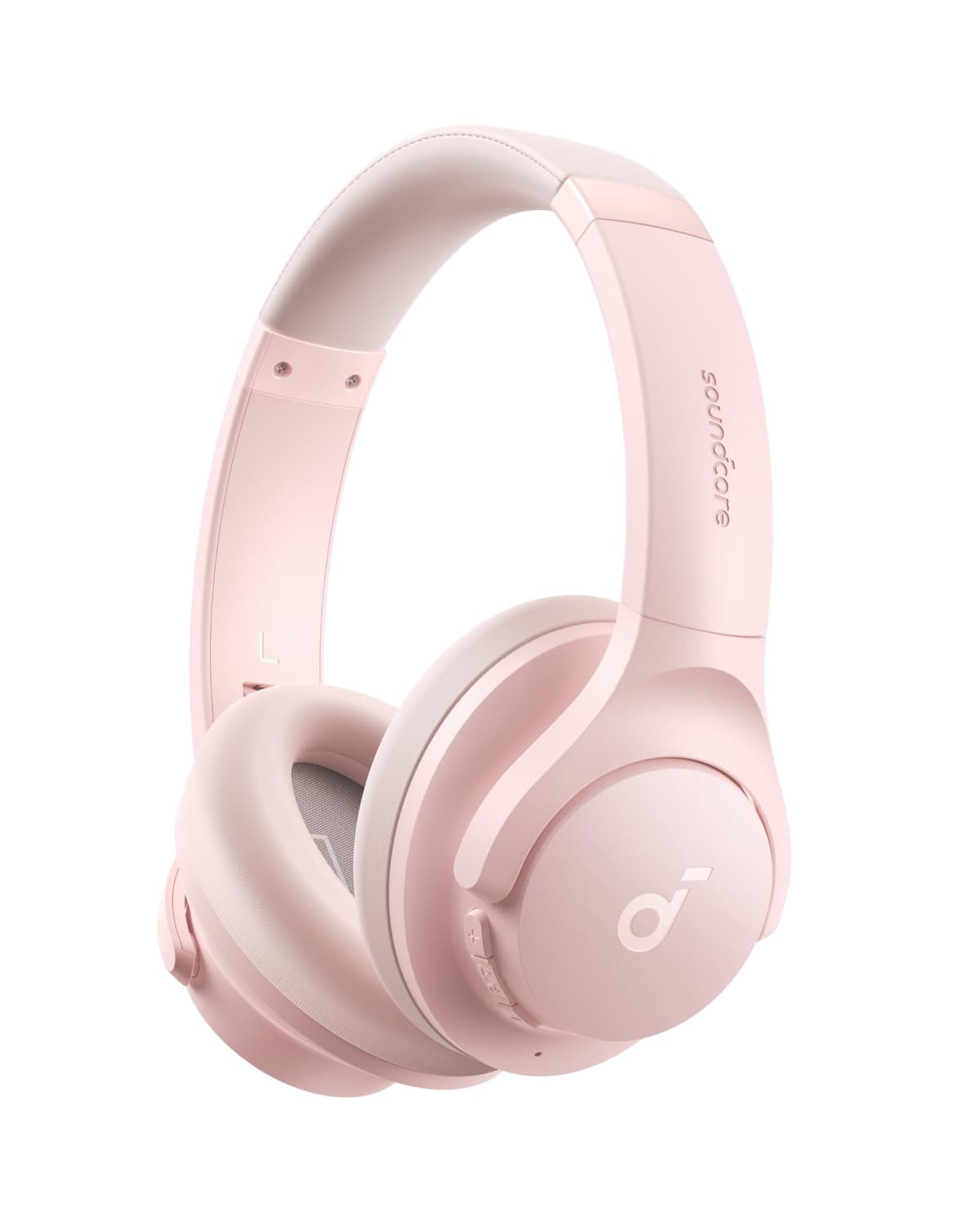 Imagem da oferta soundcore Q20i da Anker, Fone de Ouvido Bluetooth com Cancelamento de Ruído Híbrido Ativo, Headphone Sem Fio, 60h Bateria, Áudio Hi-Res, Graves Potentes, App Personalização, Modo Transparência, Rosa
