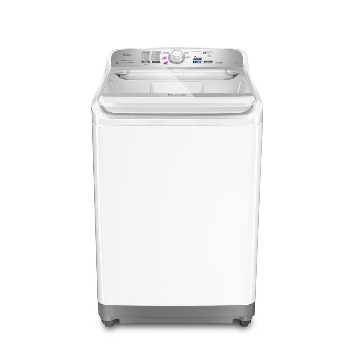 Imagem da oferta Máquina de Lavar Panasonic 15kg Branca Função Vanish NA-F150B1W 127v