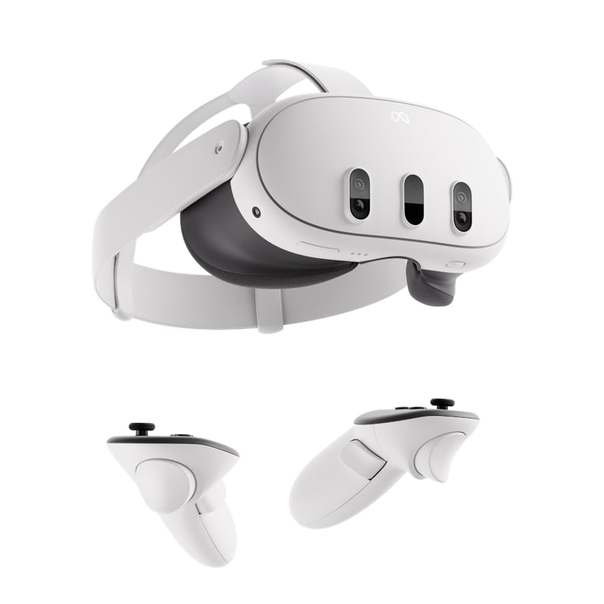 Imagem da oferta Meta Quest 3 512GB Branco - Tela 4K, Cameras Coloridas, Console Portátil - Android, Compatível com Computador Pessoal