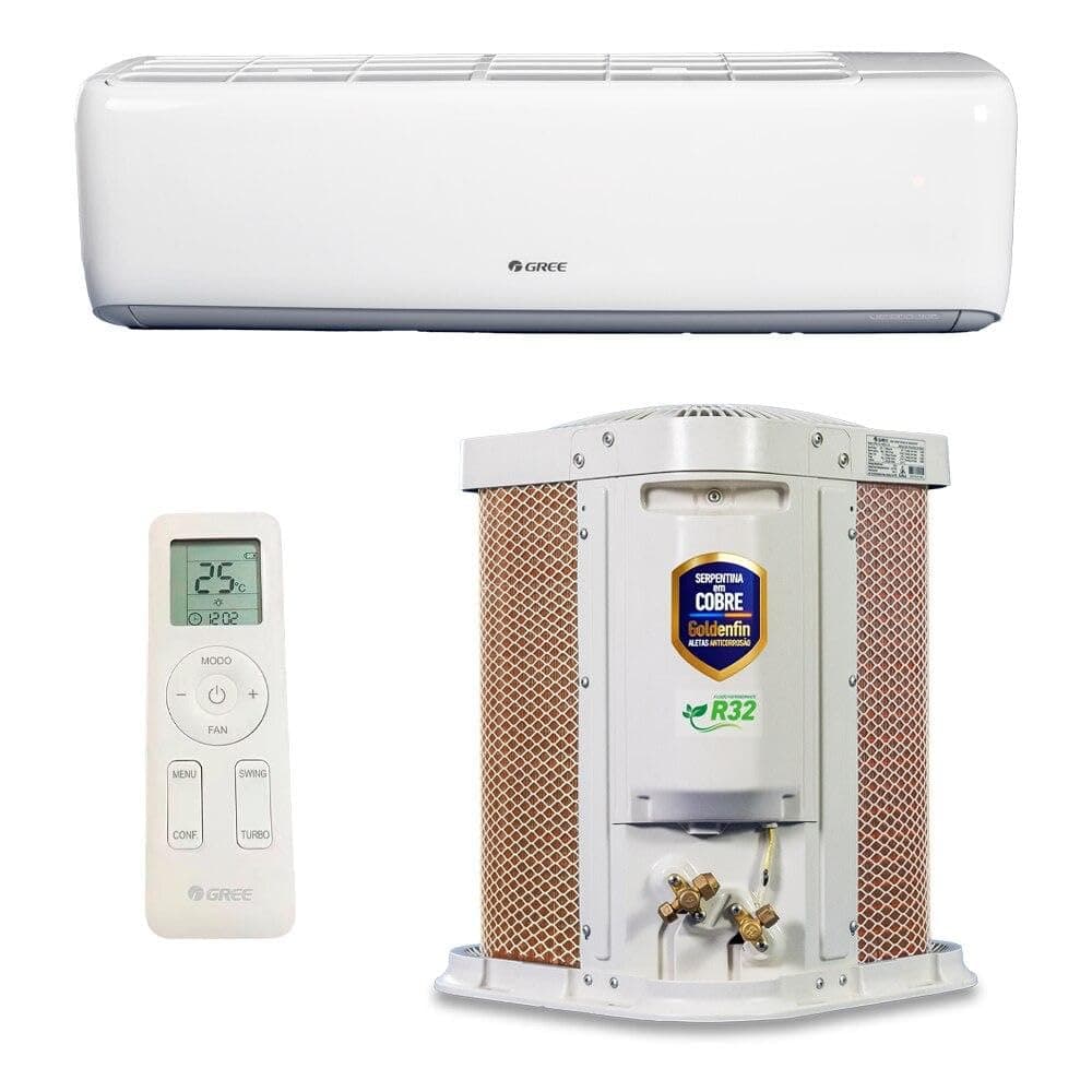 Imagem da oferta Ar-condicionado Split Inverter 12000 Btus Gree G-top Auto Connection High Wall Quente e Frio Gwh12atc-d6dna1a/gwh12atc-d6dna1a 220v