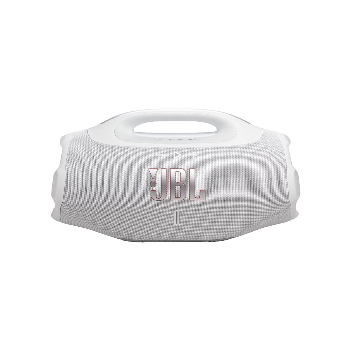 Imagem da oferta Caixa de Som JBL Boombox 4 Bluetooth, Branca | Som JBL Pro, AI Sound Boost, Graves Personalizáveis, Bateria de até 34h, IP68, Áudio Lossless
