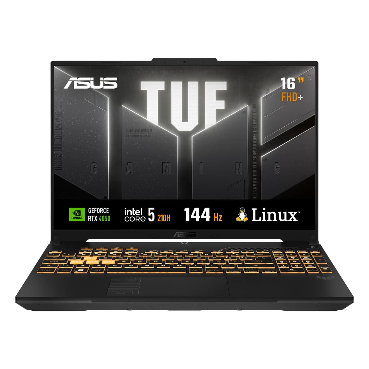 Imagem da oferta ASUS TUF Gaming F16 Intel Core 5, RTX 4050, 8 GB, 512 GB SSD, KeepOS,16.0'' FHD, Mecha Gray - FX607VU-RL054