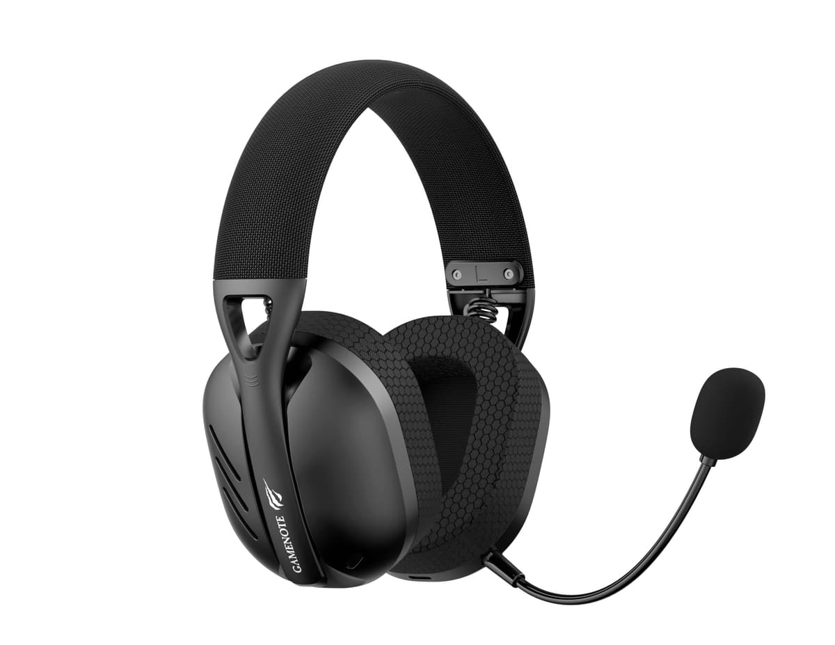Imagem da oferta Havit Fone de Ouvido Headset Gamer Fuxi-H3 Black Com Fio e Sem Fio, Wireless 2,4GHz, Bluetooth, Cabo USB-C