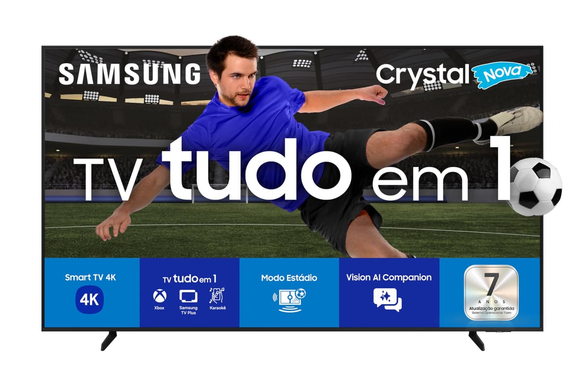 Imagem da oferta Samsung Smart TV 50" Crystal UHD 4K U8600F 2025