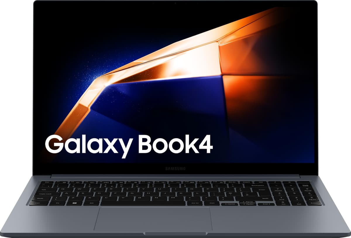 Imagem da oferta Samsung Galaxy Book4 Intel® Core™ i7-1355U, Windows 11 Home, 16GB, 512GB SSD, Iris Xe, 15.6'' Full HD LED, 1.55kg*.