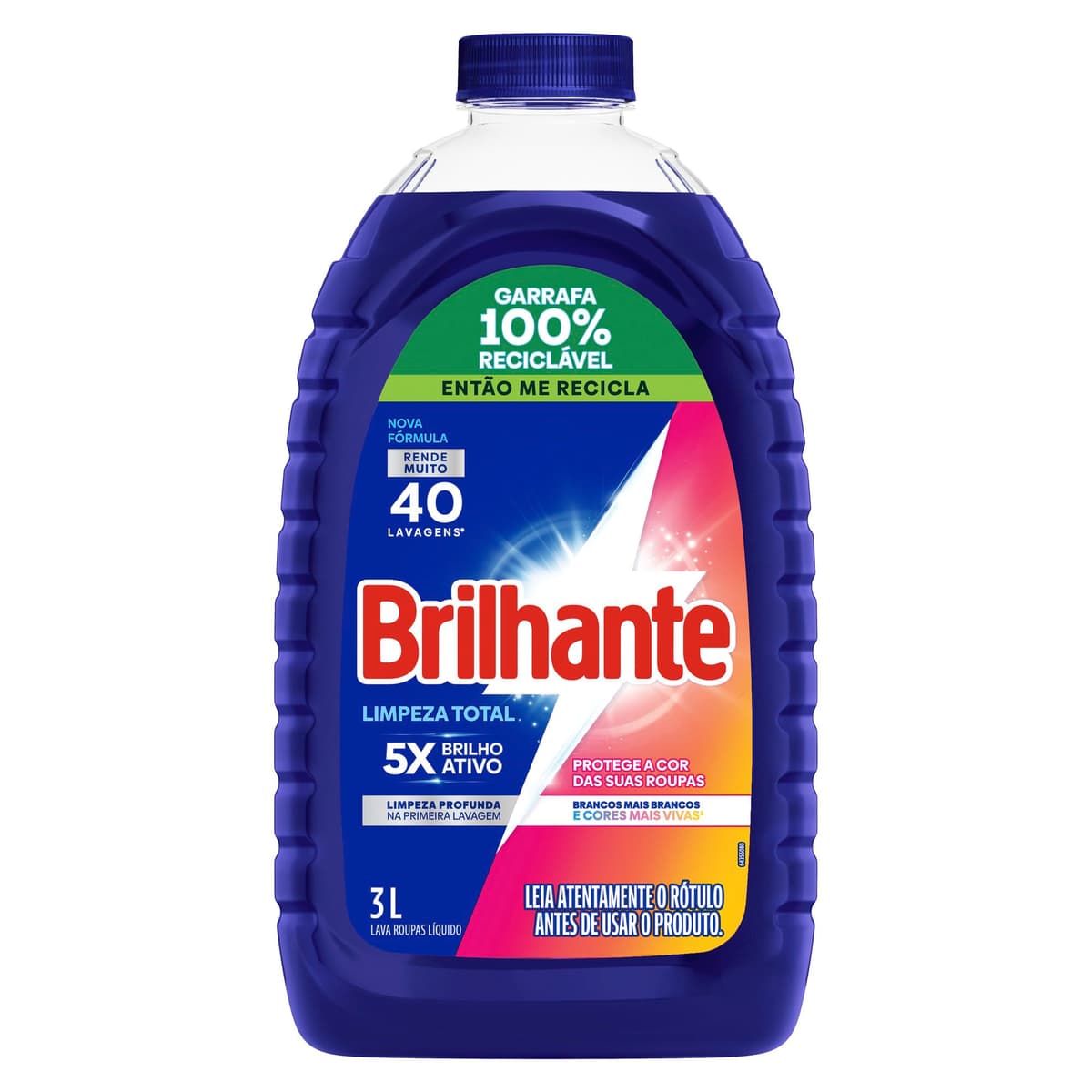Imagem da oferta Brilhante Limpeza Total - Lava Roupas Líquido 3L