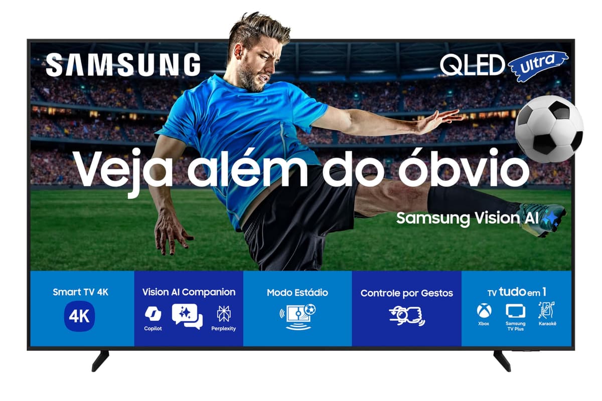 Imagem da oferta Samsung Vision AI TV 50" QLED 4K Q7F 4K 2025