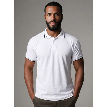 Camisa Gola Polo Masculina Pique Premium Algodão Confortável