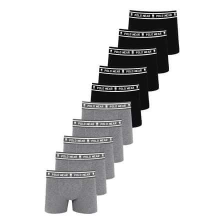Kit 10 Cuecas Algodão Polo Wear Sortido