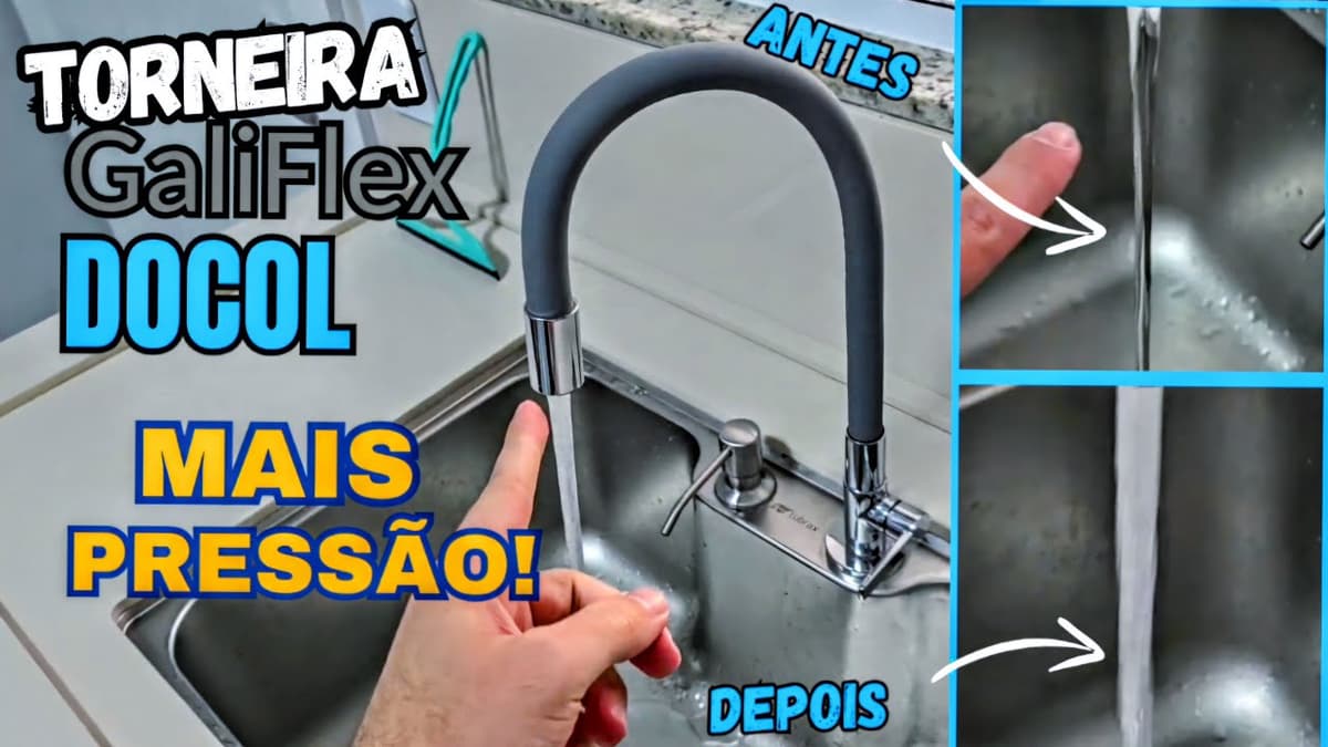 Miniatura do vídeo: Review da torneira Docol: resolveu a falta de pressão?