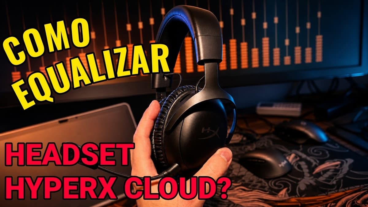 Miniatura do vídeo: Como Equalizar o HyperX Cloud 3 para Melhorar o Som em Jogos e Músicas