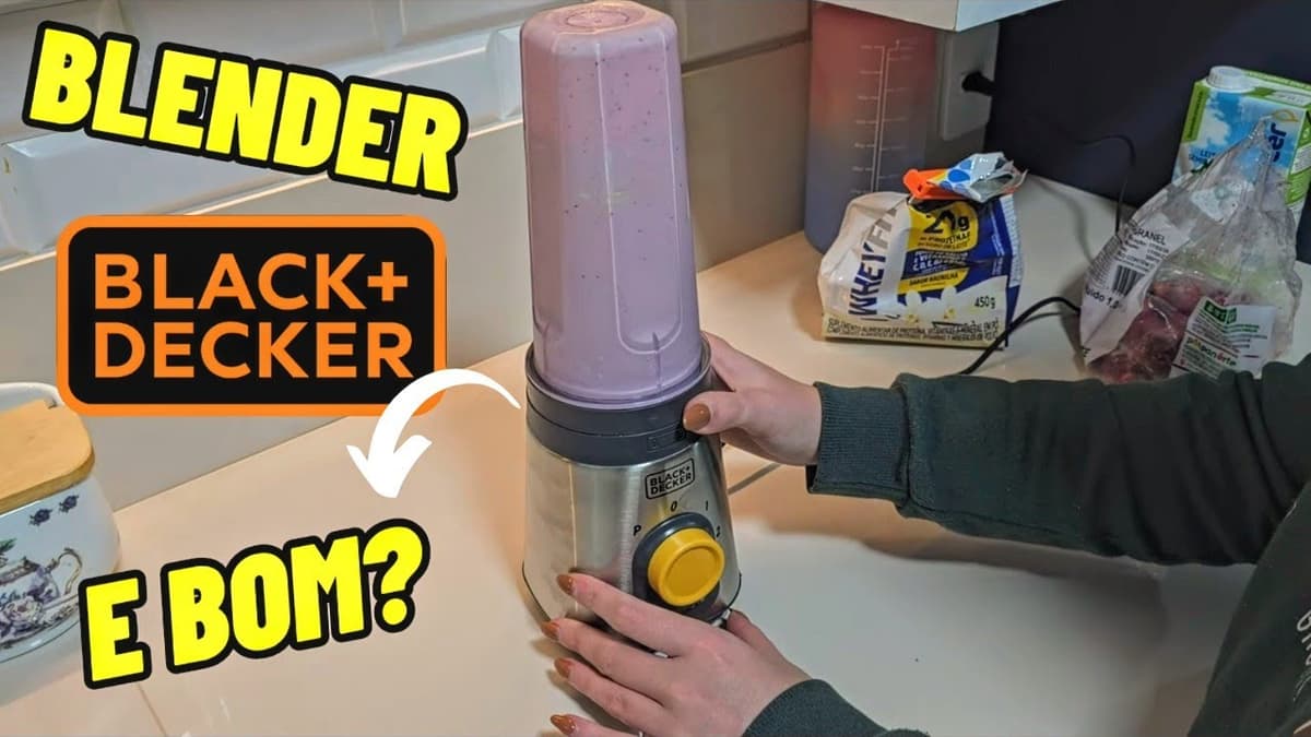 Miniatura do vídeo: Blender Black+Decker Freestyle: prático de verdade?