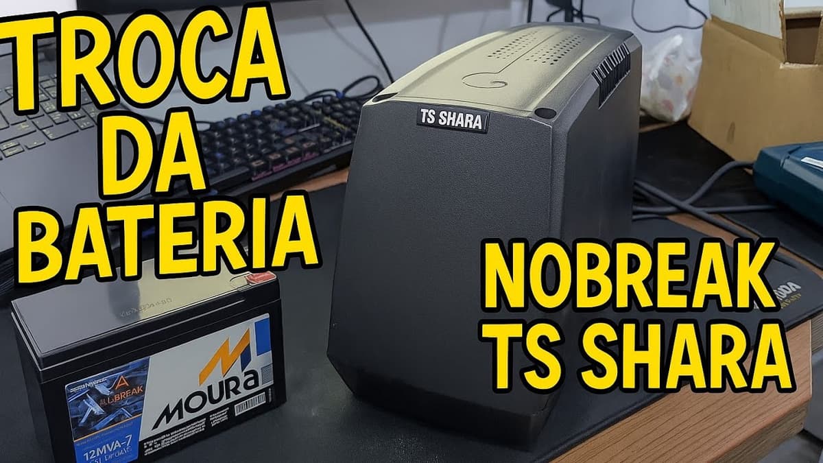 Miniatura do vídeo: TS Shara 1400VA: vale a pena após trocar a bateria?